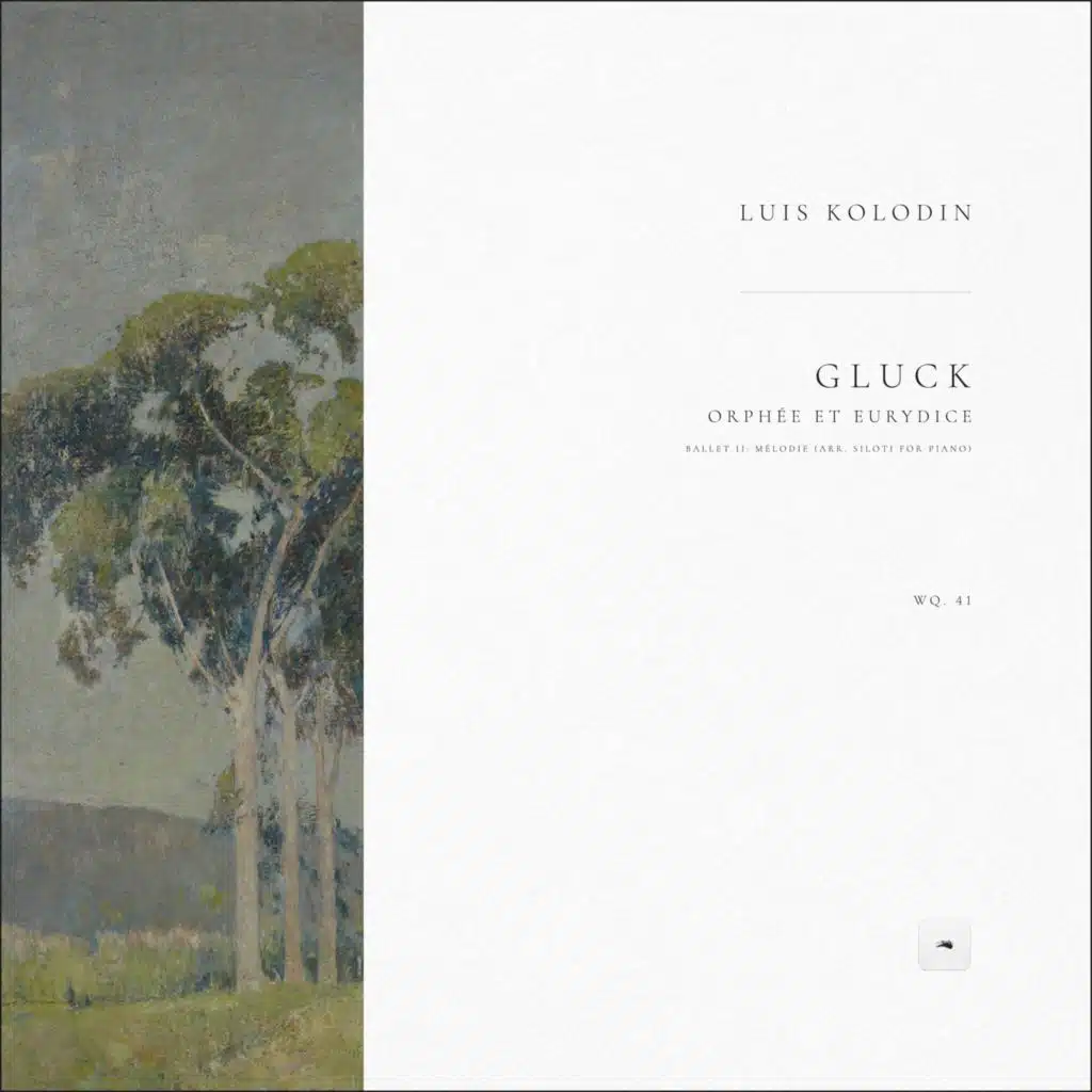 Orphée et Eurydice, Wq. 41: Ballet II: Mélodie (Arr. Siloti for Piano)