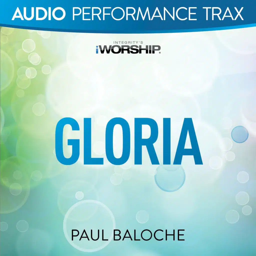 Gloria (Low Key Trax Without Background Vocals)