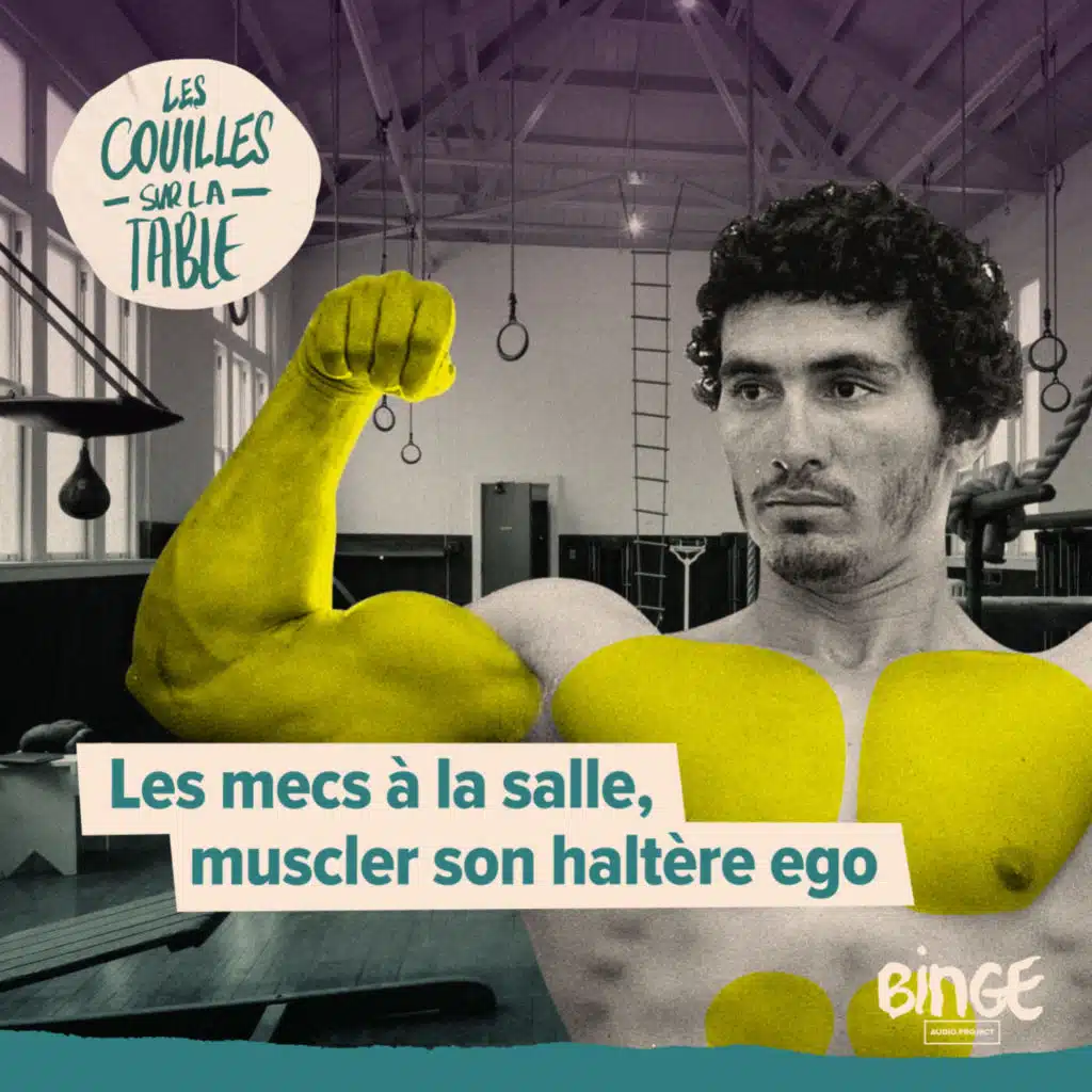 Les mecs à la salle, muscler son haltère ego