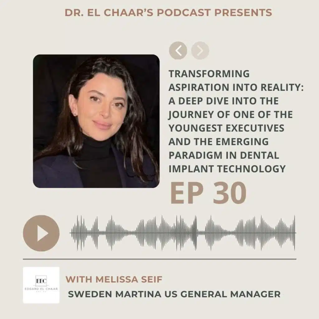 Transforming Aspiration into Reality: A Deep Dive into the Journey of One of the Youngest Executives and the Emerging Paradigm in Dental Implant Technology