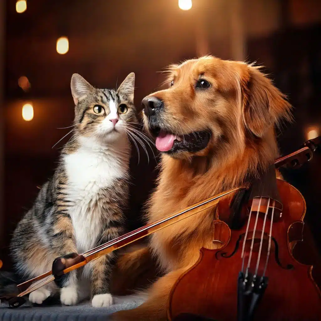 Peaceful Paws Symphony