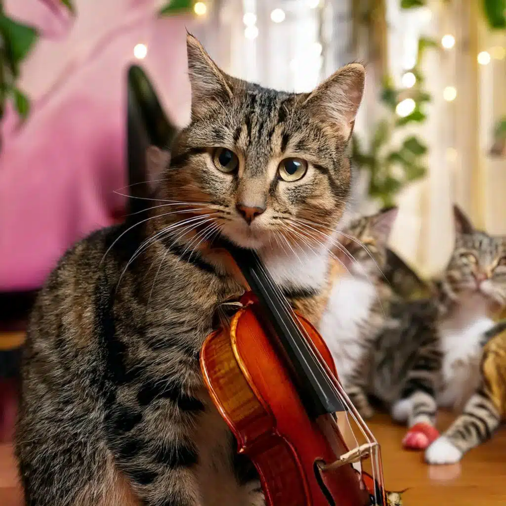 Playful Paws: Cats and Orchestra Music