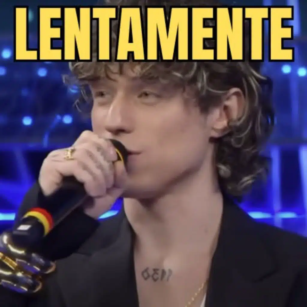 LENTAMENTE - IRAMA (SANREMO 2025)