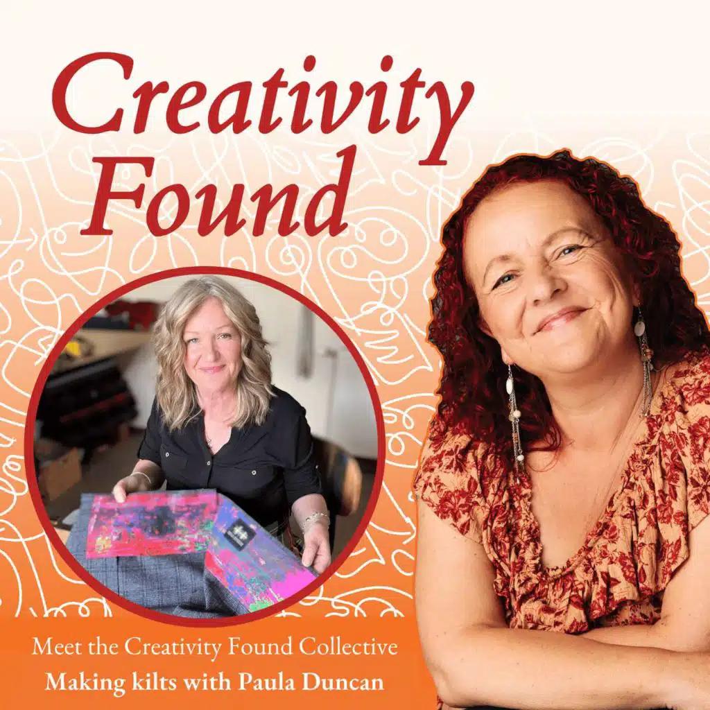 Meet the Collective: Making kilts with Paula Duncan