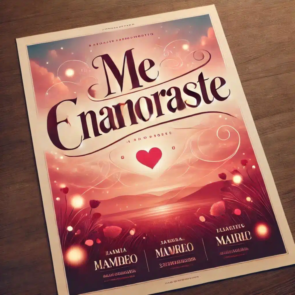 ME ENAMORASTE