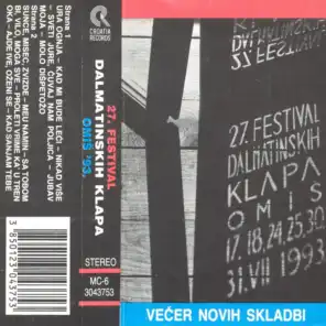 27. Festival Dalmatinskih Klapa Omiš '93. (H)