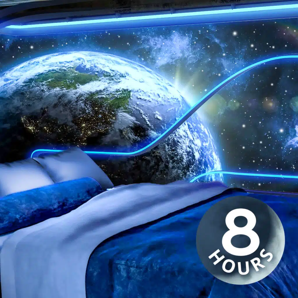 Spaceship Ambience is Out of this World! | 8 Hour White Noise to Sleep