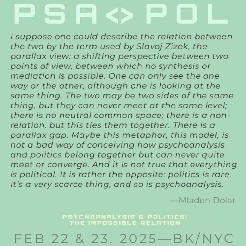 RU328: DRS JASON ROYAL & MATTHEW OYER ON PSYCHOANALYSIS & POLITICS: THE IMPOSSIBLE RELATION