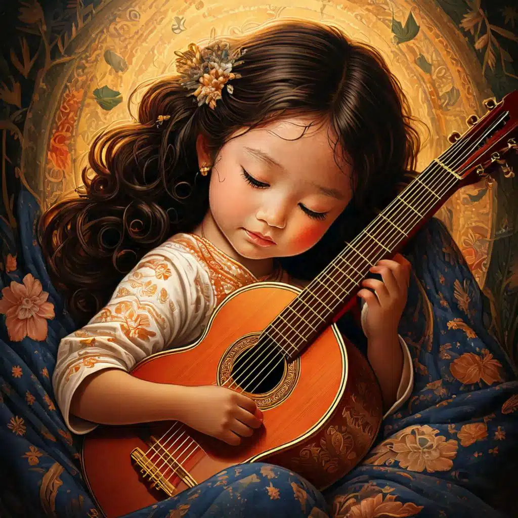 Lullabies with Strings: Guitar Music for Baby Sleep