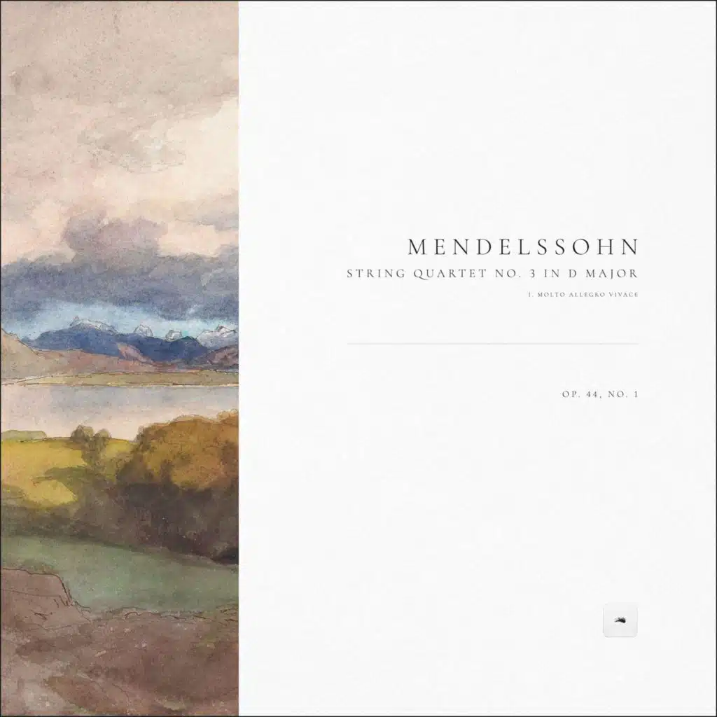 String Quartet No. 3 in D Major, Op. 44, No. 1: I. Molto allegro vivace (Live)