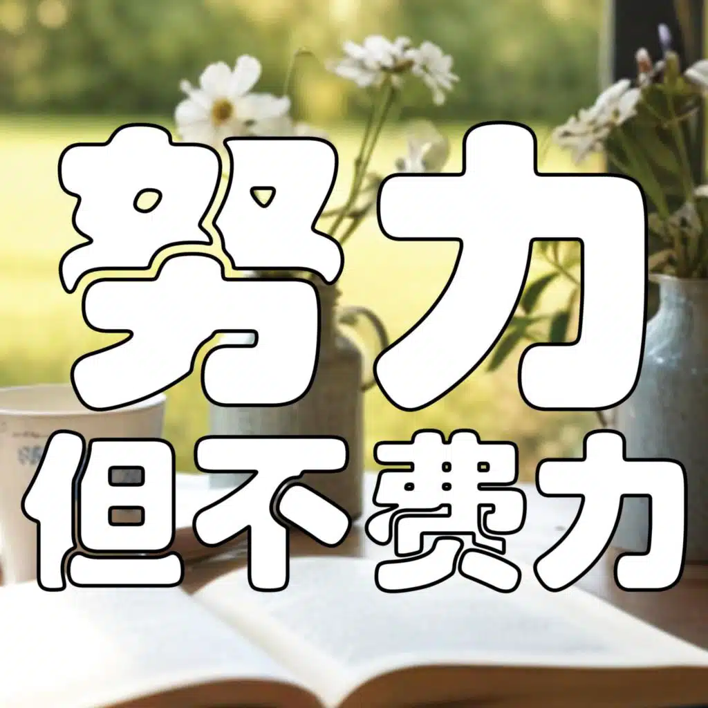 努力真的需要拼尽全力吗？找到“轻松高效”的秘诀！| 解读《努力但不费力》