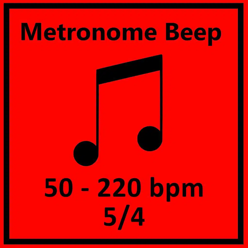 5/4 Metronome (50-220 bpm)