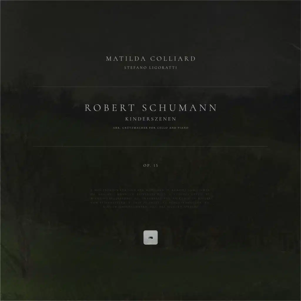 Kinderszenen, Op. 15 (Arr. Grützmacher for Cello and Piano)