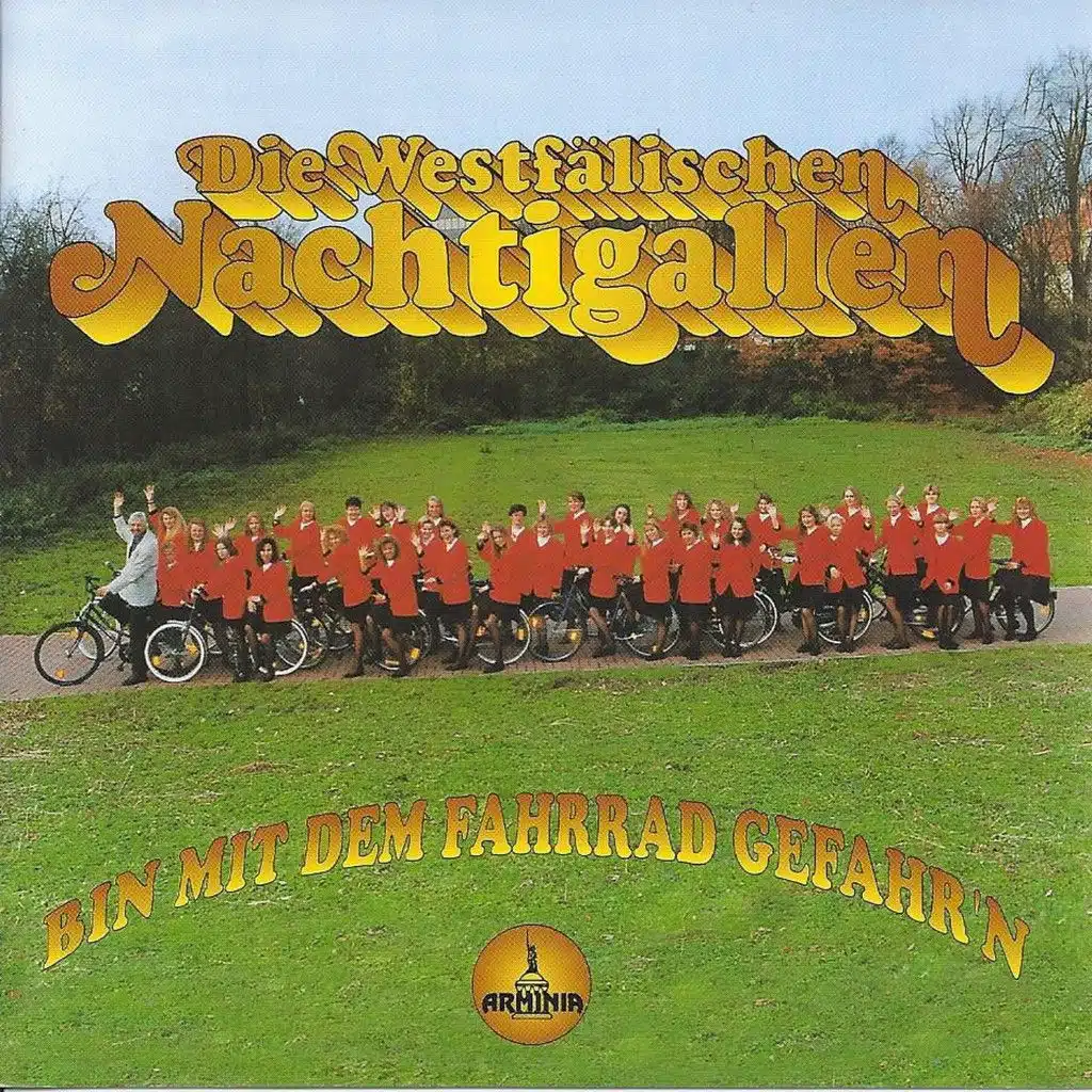 Bin mit dem Fahrrad gefahren
