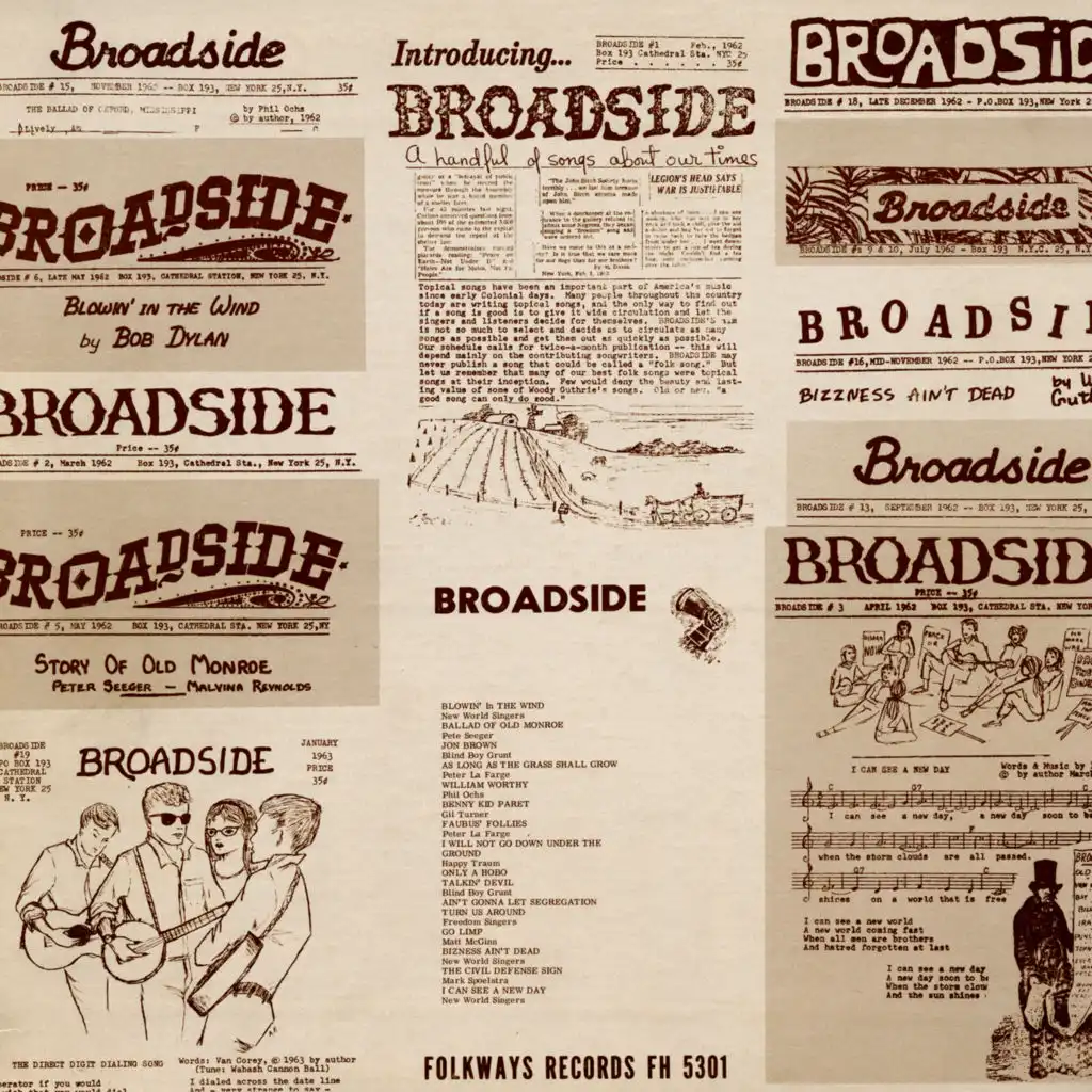 Broadside Ballads, Vol. 1