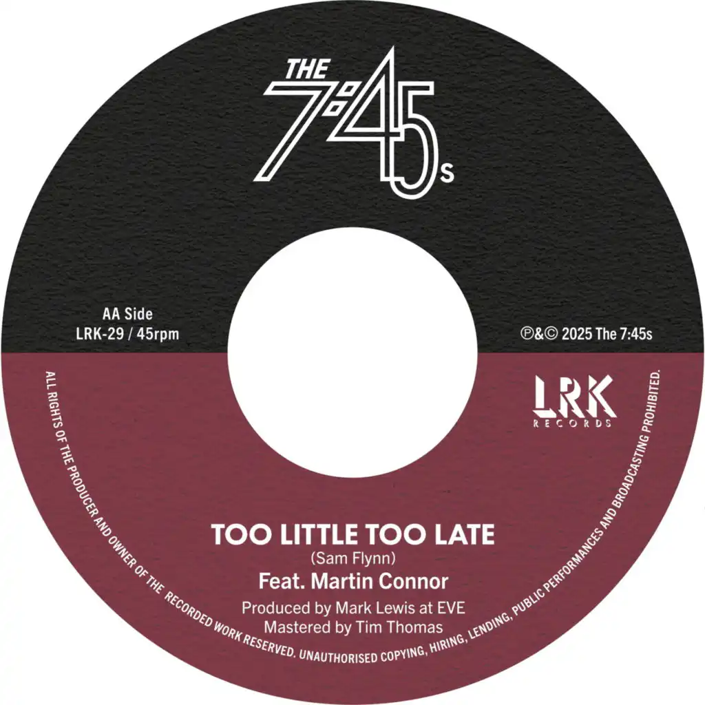 Too Little Too Late (feat. Martin Connor)