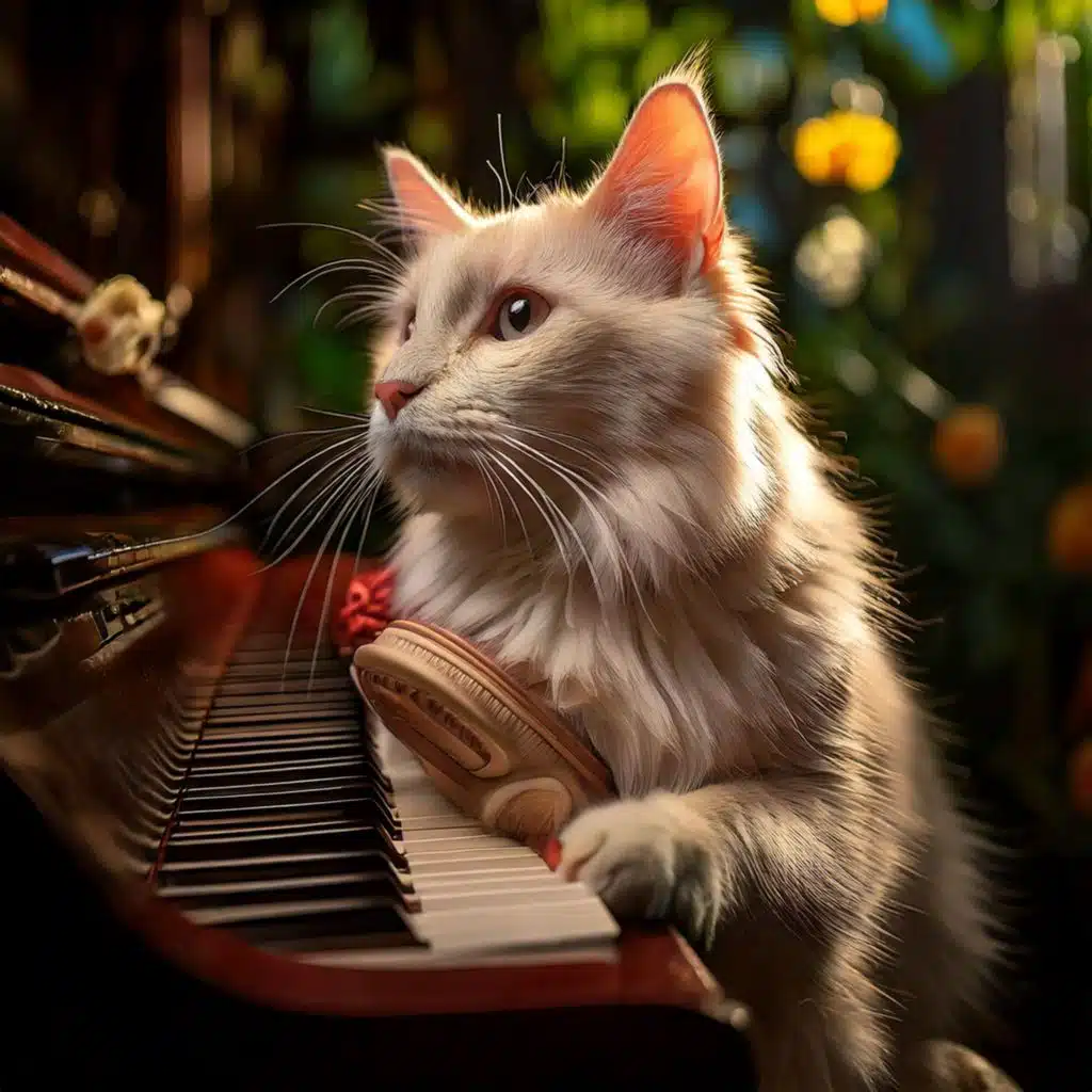 Feline Orchestra Music: Playful Tunes for Cats