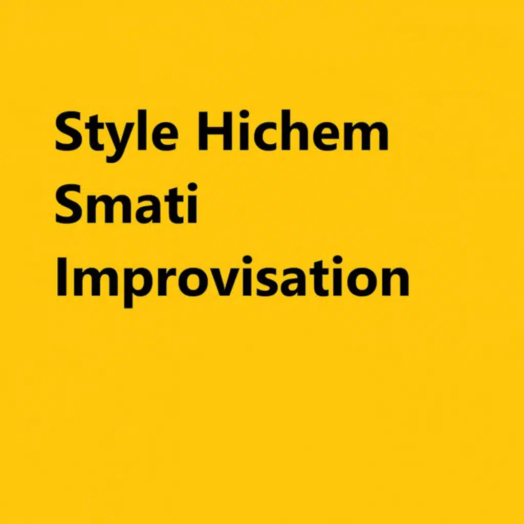 Style Hichem Smati Improvisation