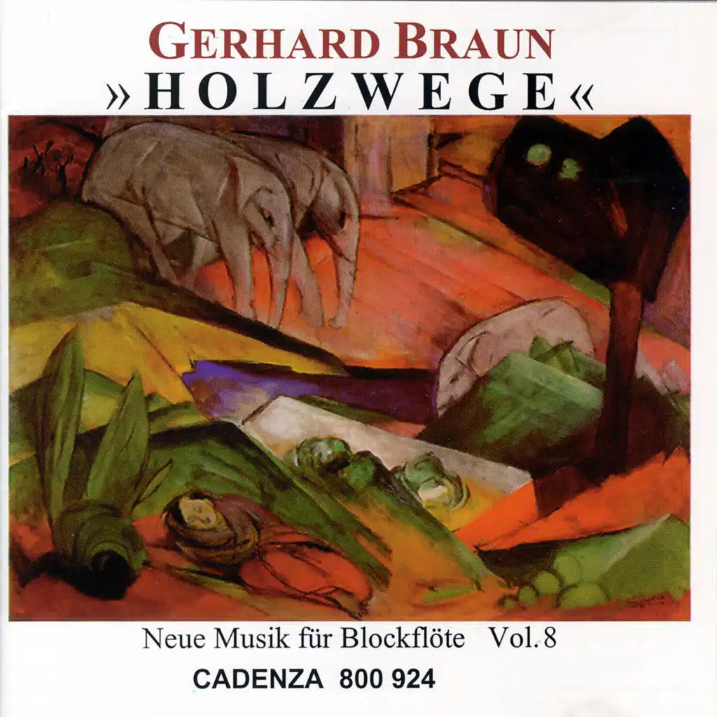 Holzwege: Contemporary Music for Recorder, Vol. 8