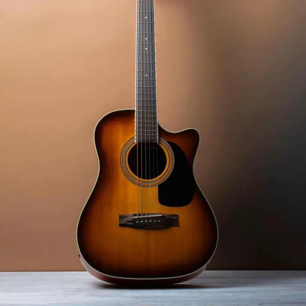 Líneas De Guitarra En Enfoque