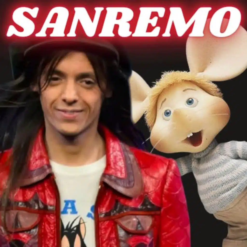 NEL BLU DIPINTO DI BLU - LUCIO CORSI con TOPO GIGIO (SANREMO 2025)