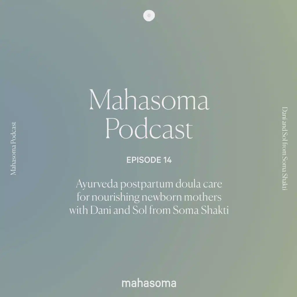 Ayurveda postpartum doula care for nourishing newborn mothers with Dani and Sol from Soma Shakti