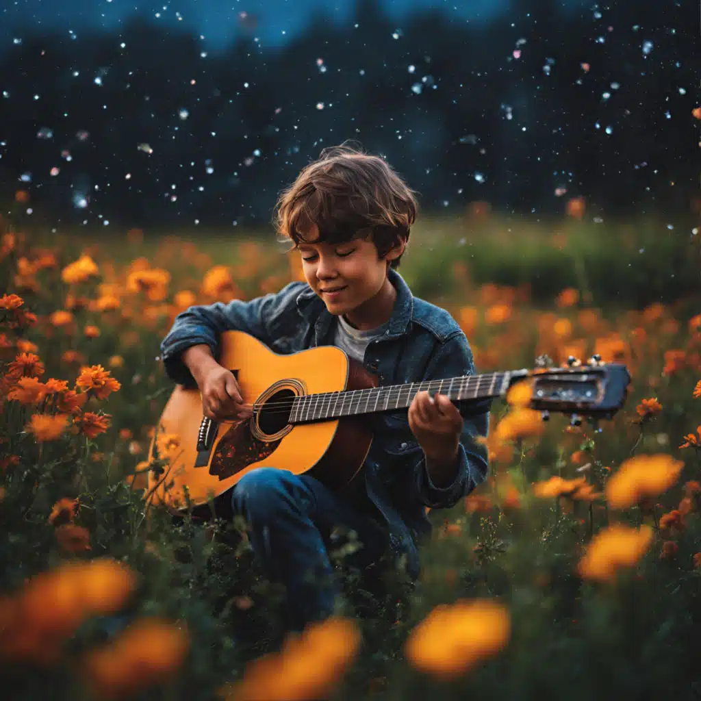 Relaxing Acoustic Guitar Music by the Camp Fire