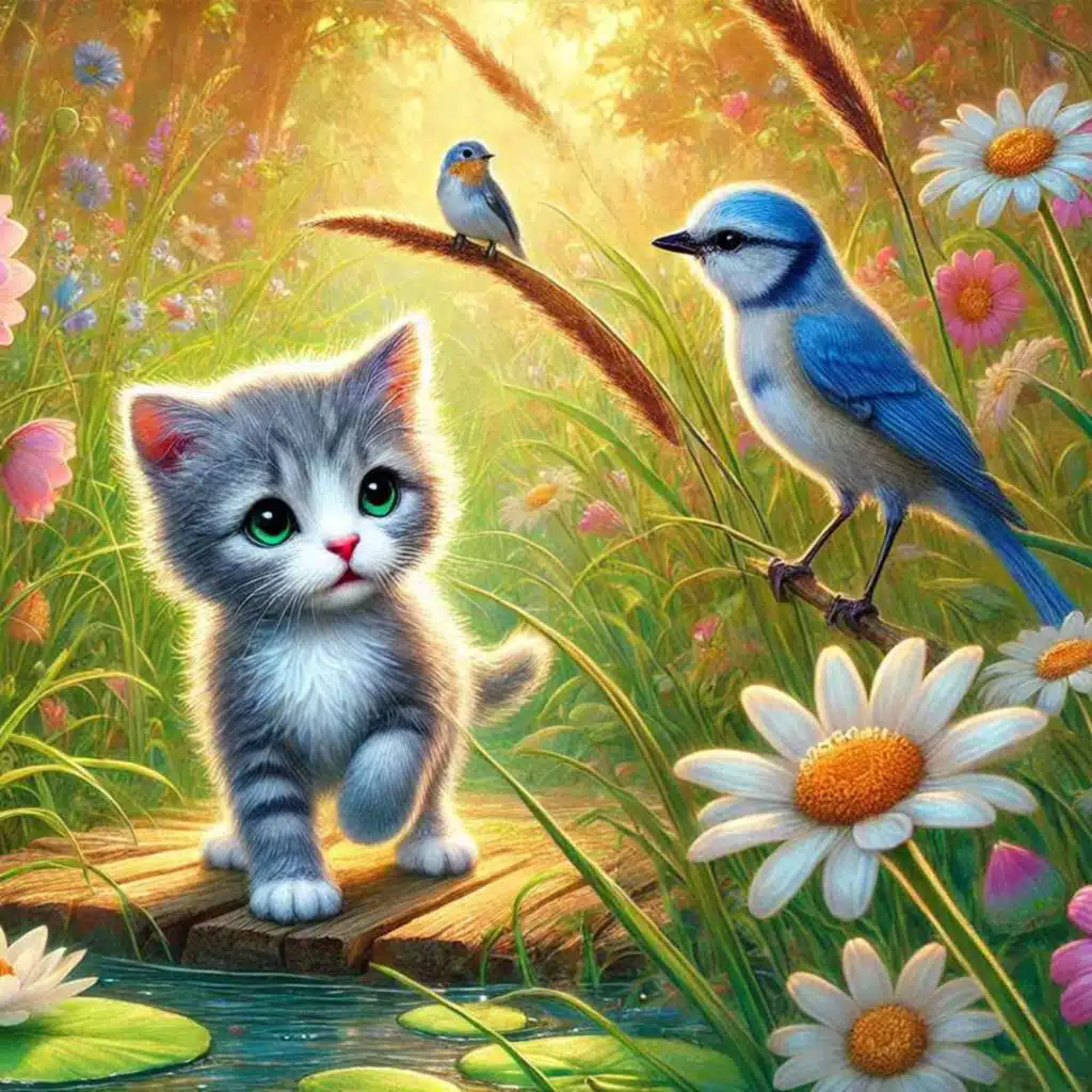 219 | Beginner - Short Story: The Lost Kitten [English Listening Practice]