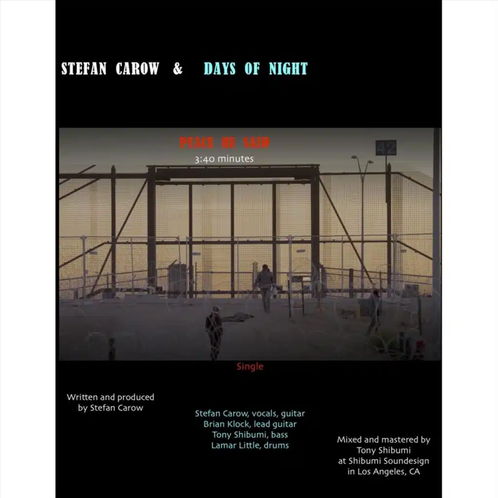 Stefan Carow & Days of Night