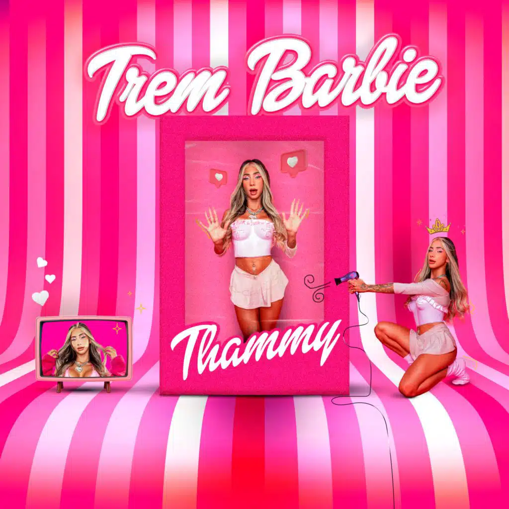 Trem Barbie