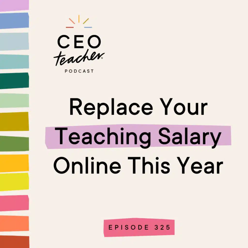 Replace Your Teaching Salary Online This Year