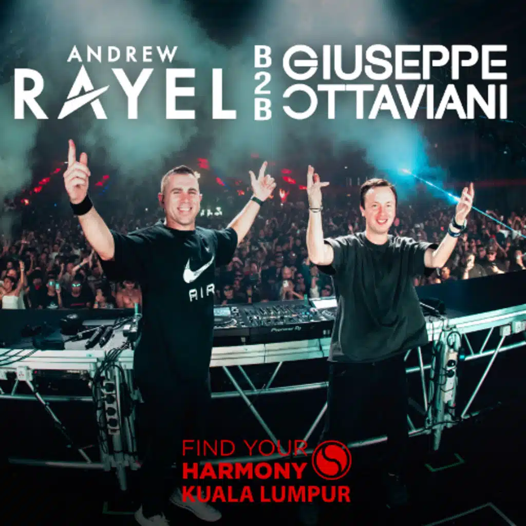 Andrew Rayel B2B Giuseppe Ottaviani at Find Your Harmony, Kuala Lumpur 2024