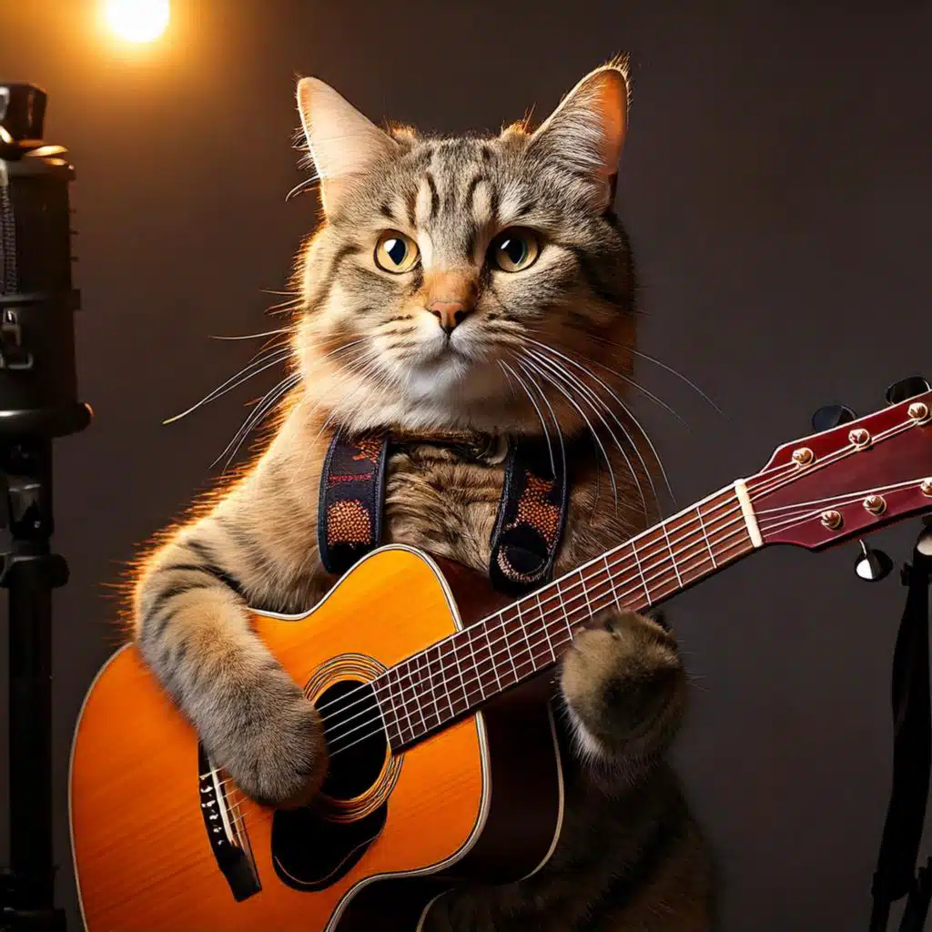 Cats and Grace: Soothing Guitar Music for Serenity