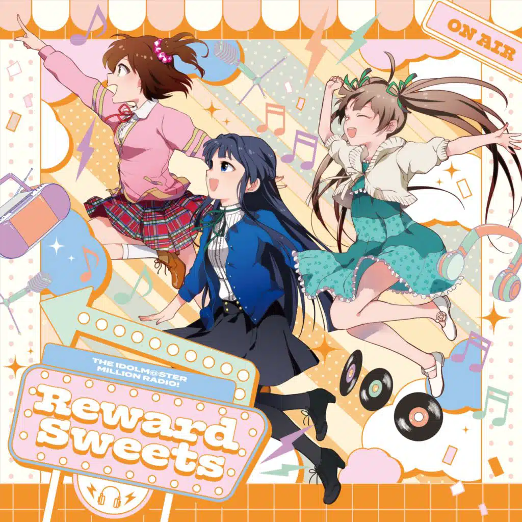 Mirai Kasuga (CV: Haruka Yamazaki), Shizuka Mogami (CV: Azusa Tadokoro) & Serika Hakozaki (CV: Momo Asakura)