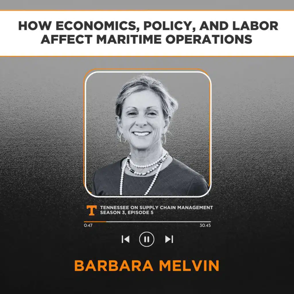 S3E5: How Economics, Policy, and Labor Affect Maritime Operations with South Carolina Ports CEO Barbara Melvin