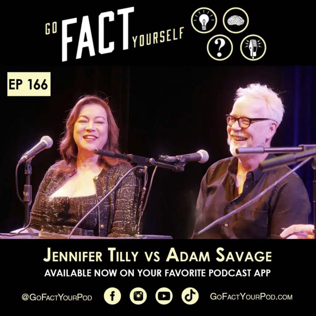 Ep. 166: Jennifer Tilly & Adam Savage