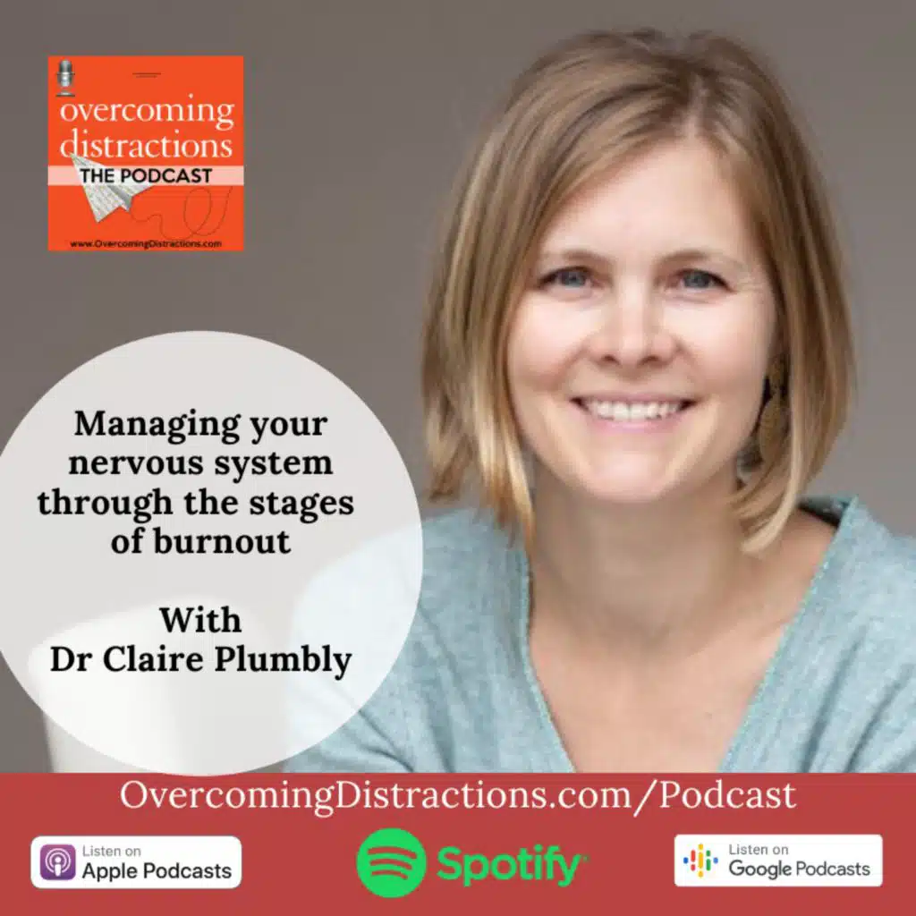 Managing your nervous system through the stages of burnout