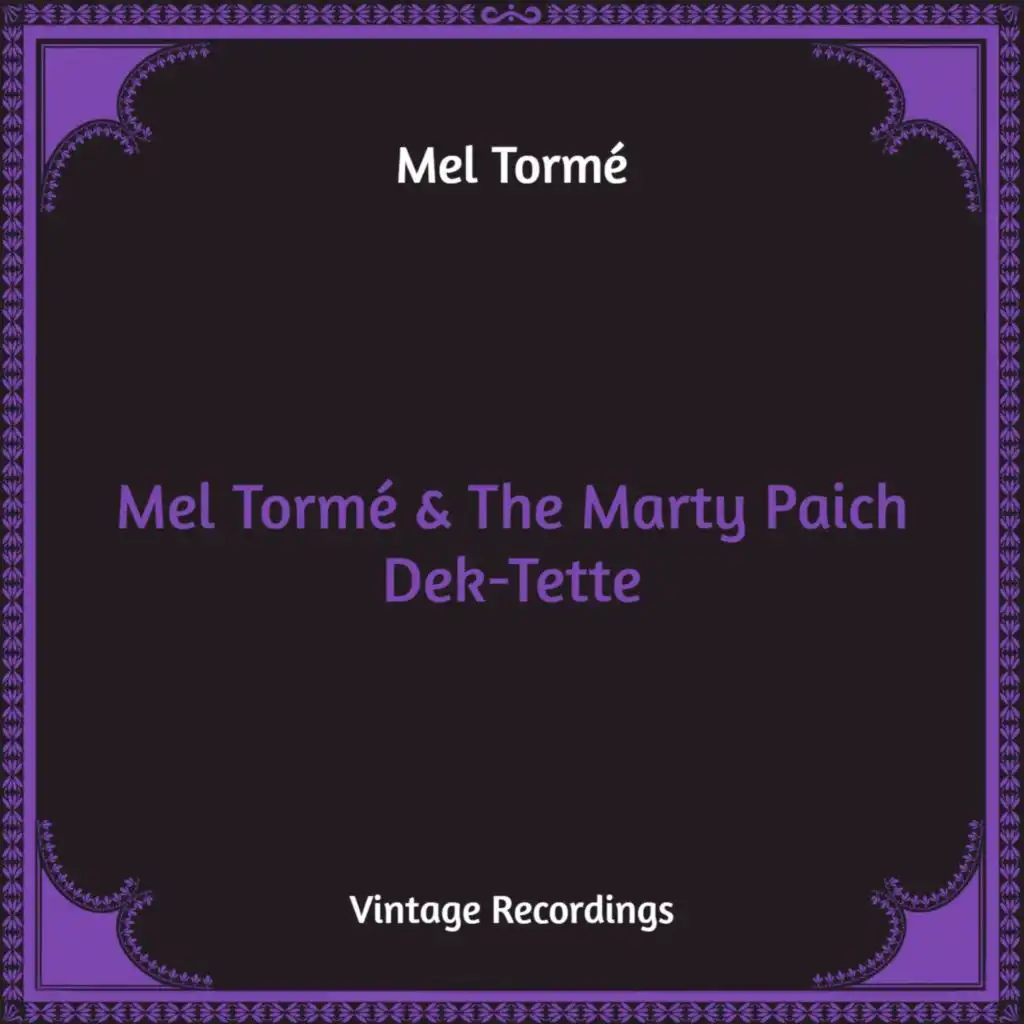 Mel Tormé & The Marty Paich Dek-tette