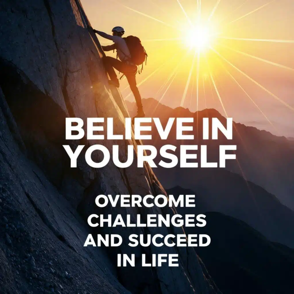 BELIEVE IN YOURSELF - Overcome Challenges and Succeed in Life