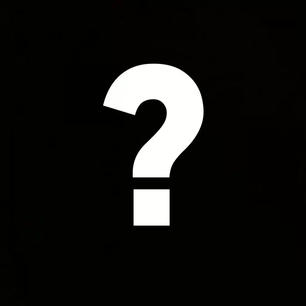 ? (물음표)