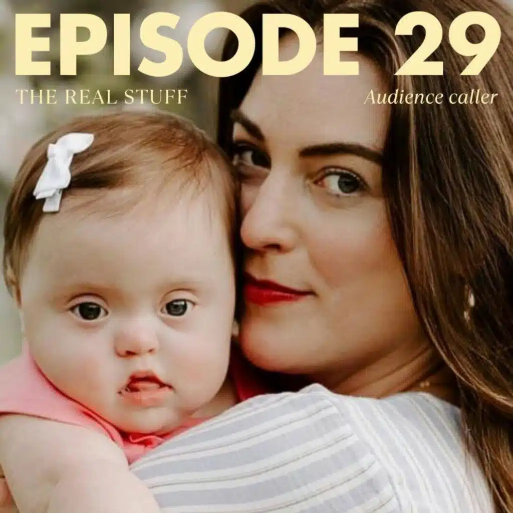 “The moment my daughter was born I knew something was wrong.” (Audience caller)