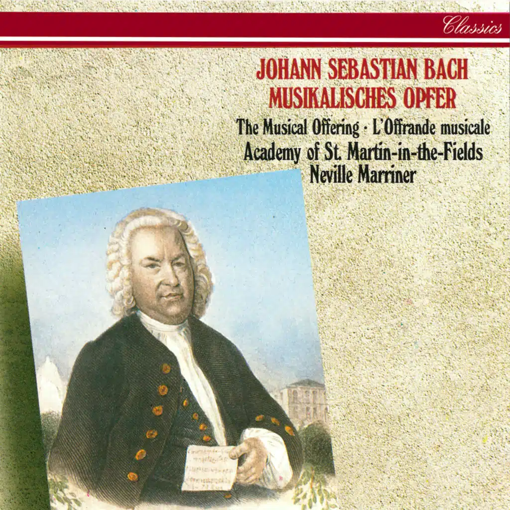 J.S. Bach: Musical Offering, BWV 1079 - Ed. Marriner: Canon perpetuus