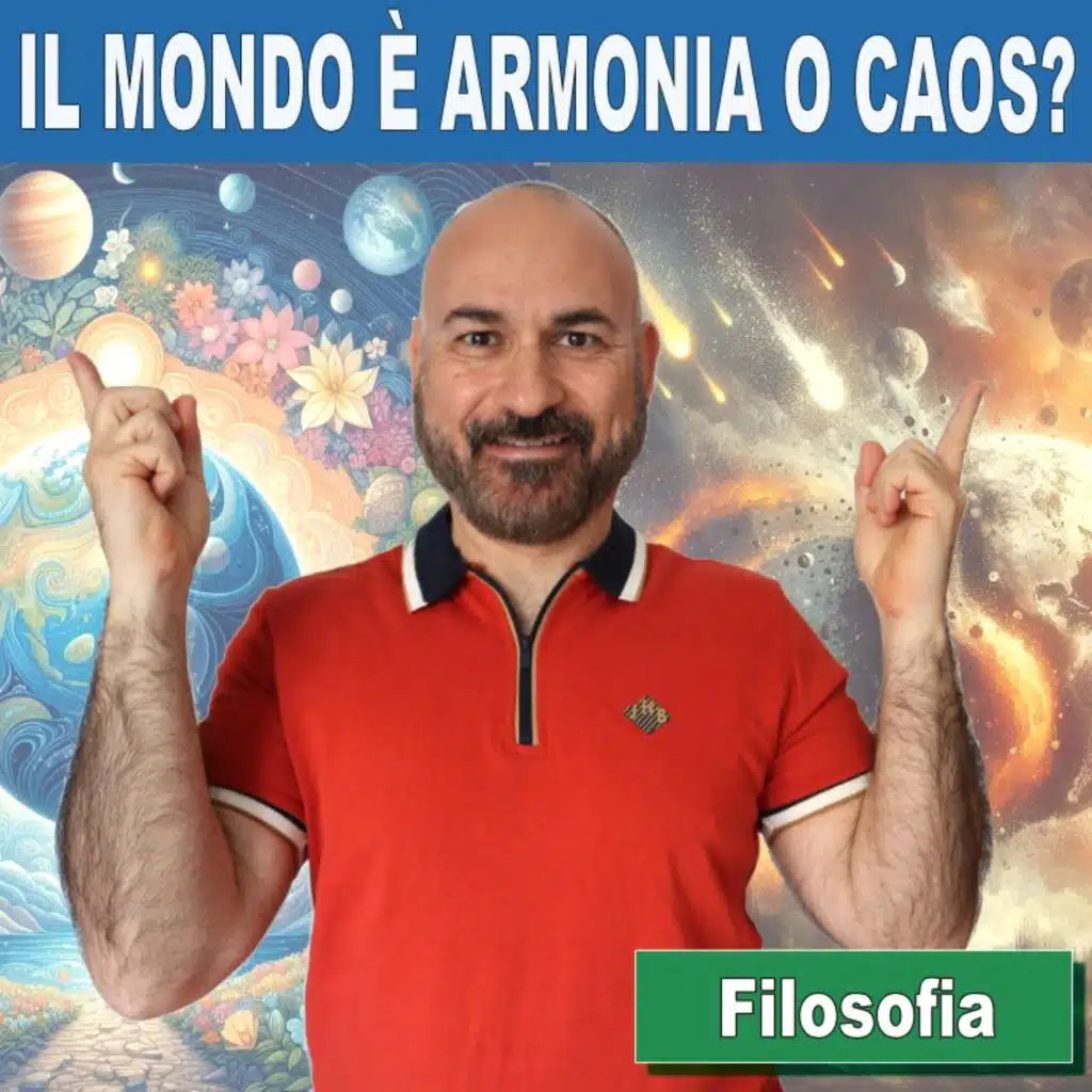 124: Filosofia in italiano: il mondo è armonia o caos?