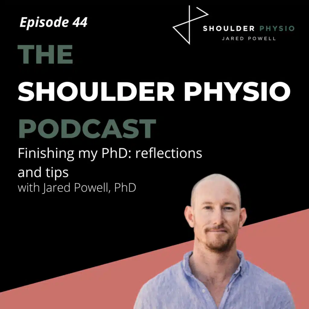 #44 Finishing my PhD: Reflections and Tips with Jared Powell, PhD