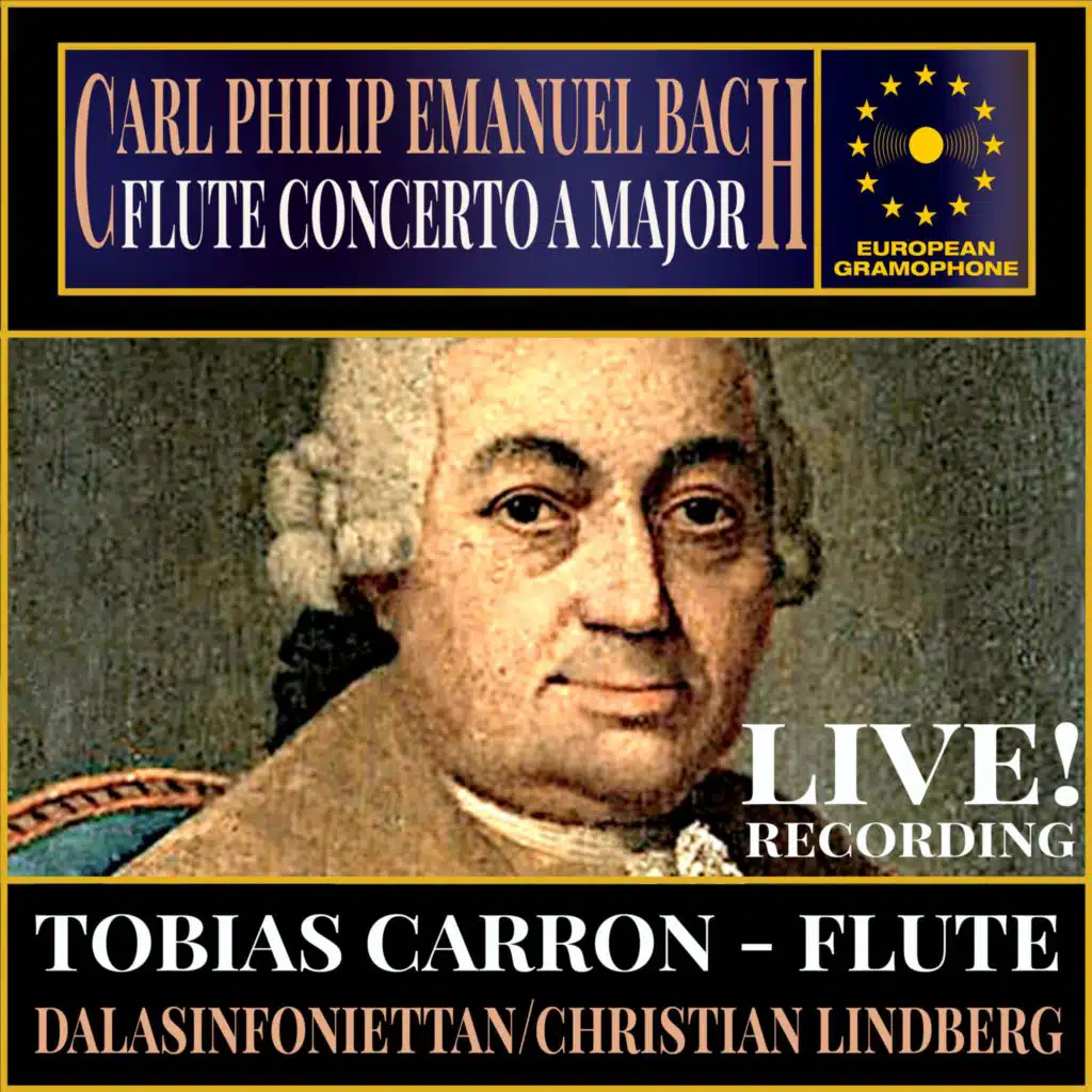 Carl Philip Emanuel Bach: Flute Concerto in A Major Wq 168: I. Allegro I