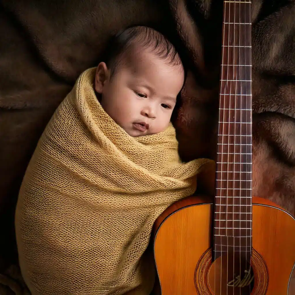 Baby Sleep Guitar: Soft String Melodies