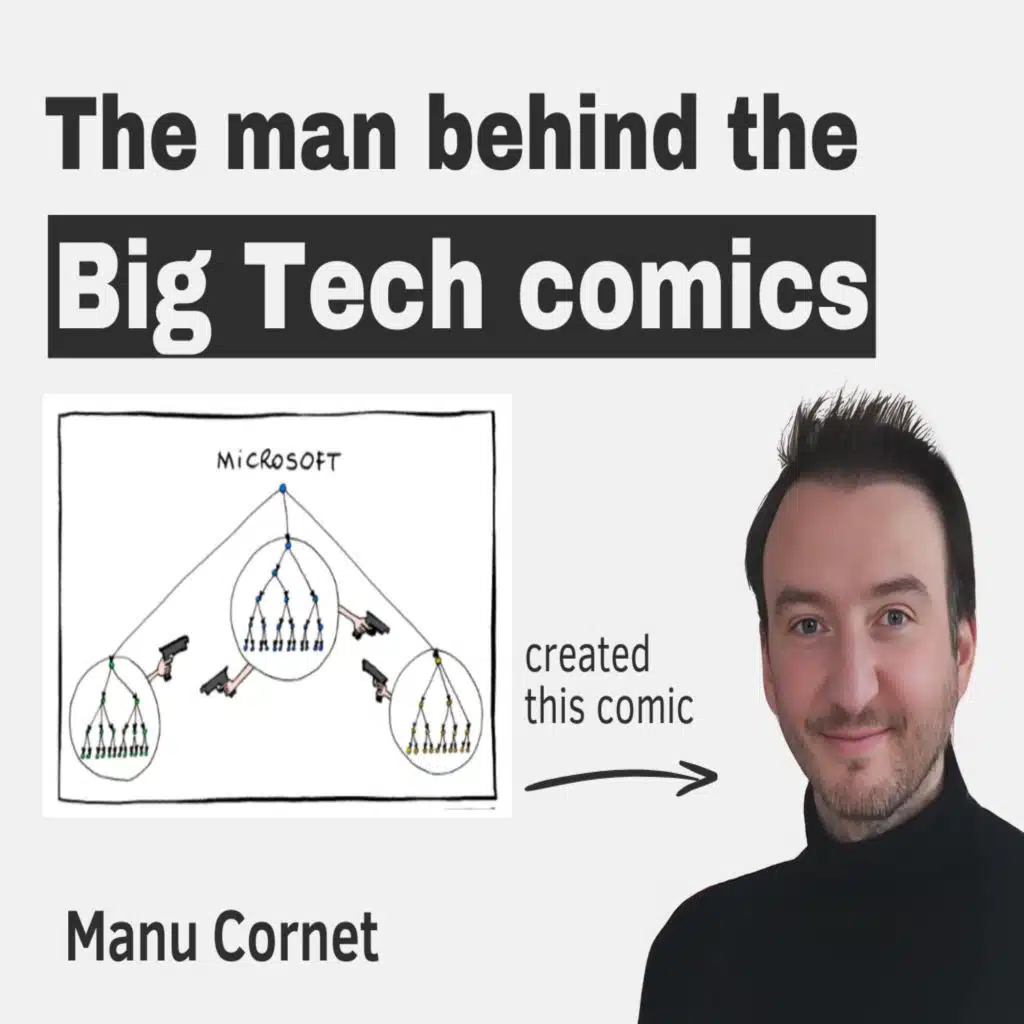The man behind the Big Tech comics – with Manu Cornet