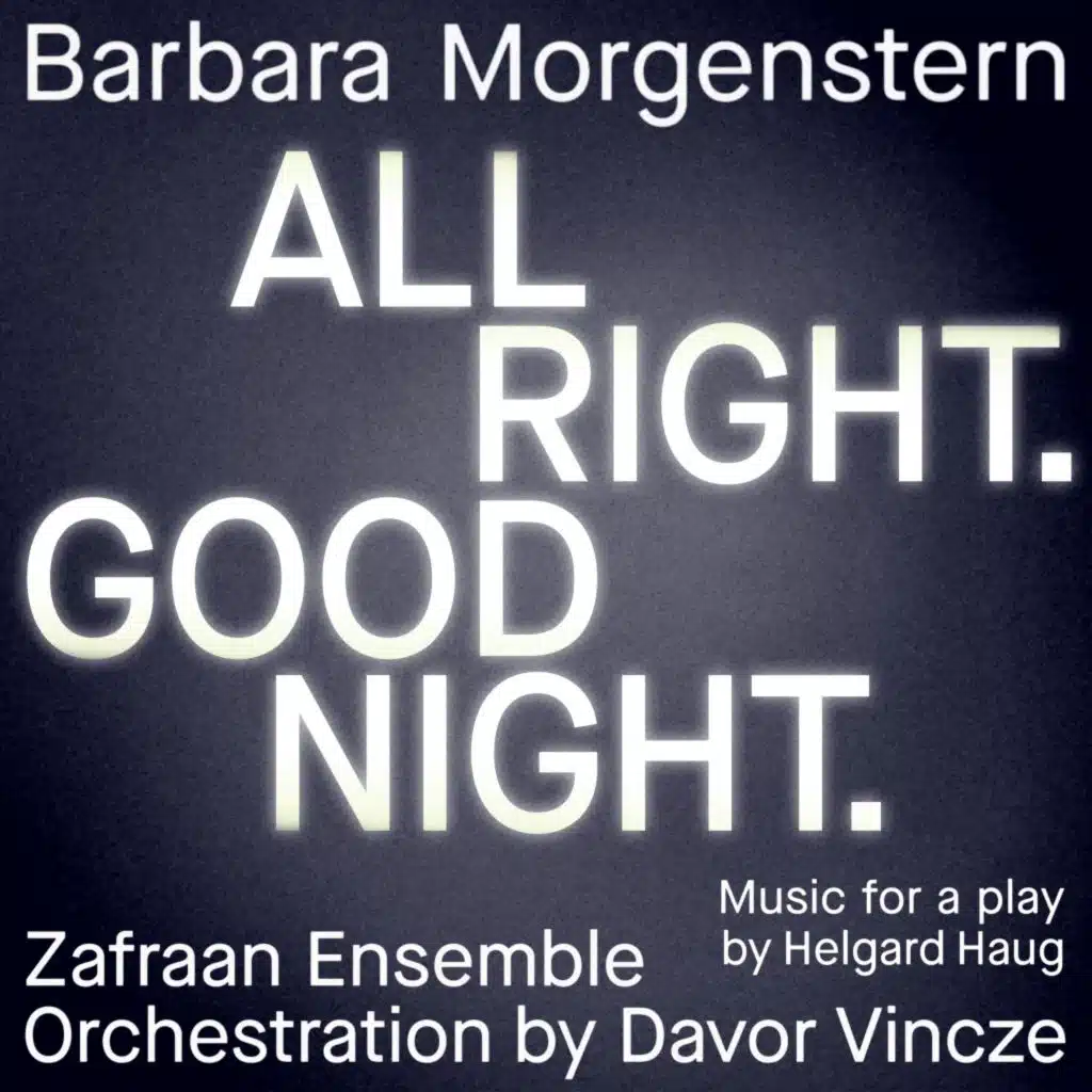 Barbara Morgenstern, Zafraan Ensemble & Davor B. Vincze
