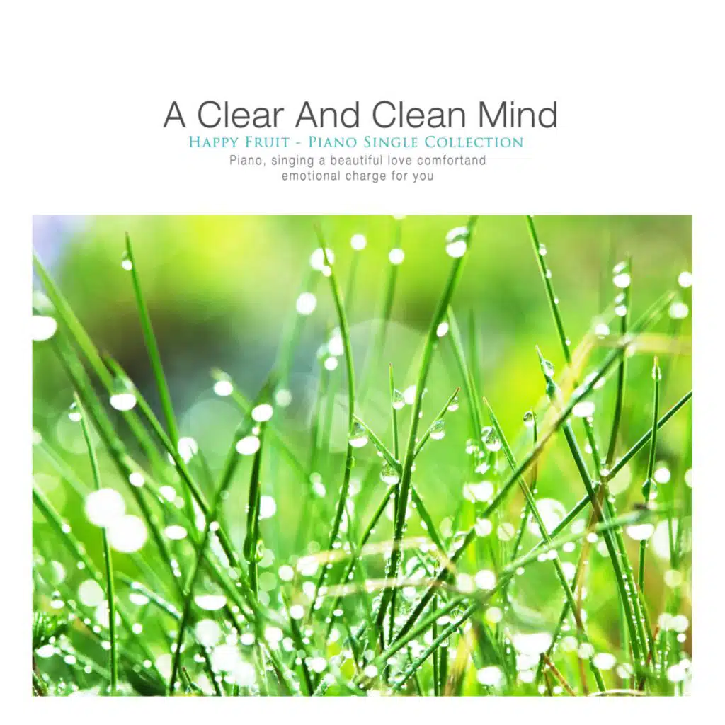 With a clear and clean heart