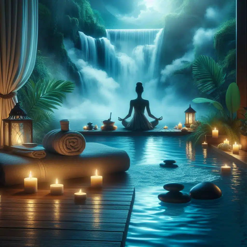 431. Serene Soundscape: Yoga Bliss & Spa Serenity with Tranquil Water Melodies